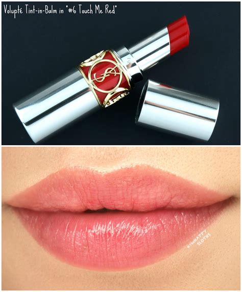 red on me ysl tint oil|Yves Saint Laurent Volupté Tint.